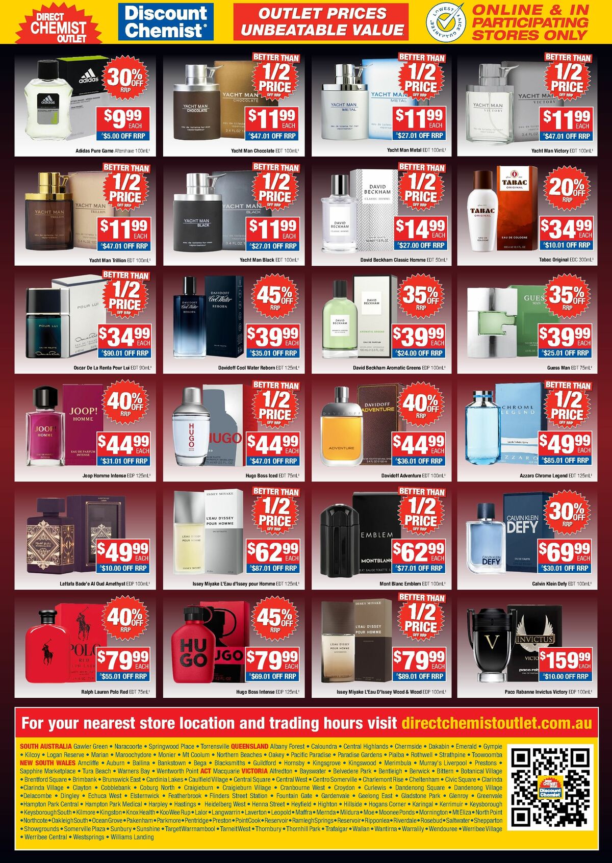 Direct Chemist Outlet Catalogues from 1 June