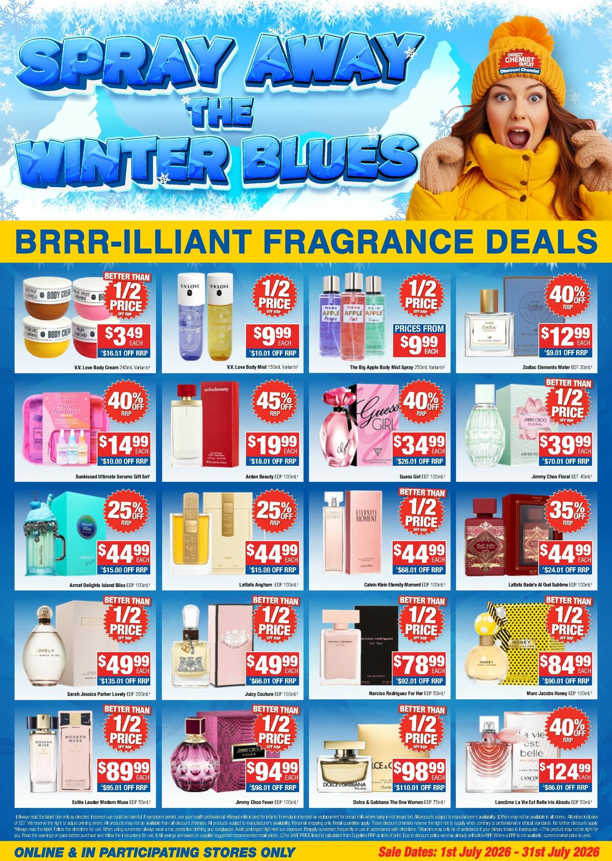 Direct Chemist Outlet Catalogues from 1 July
