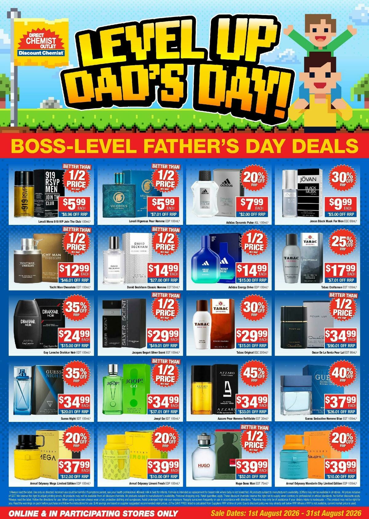 Direct Chemist Outlet Catalogues from 1 August
