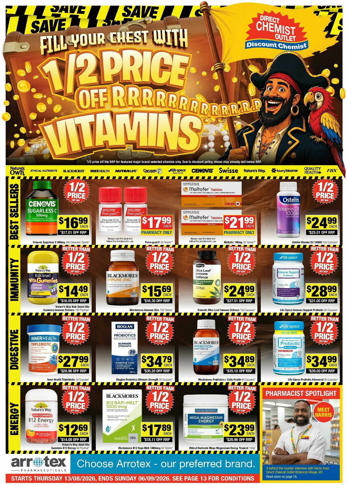 Direct Chemist Outlet Catalogues from 13 August