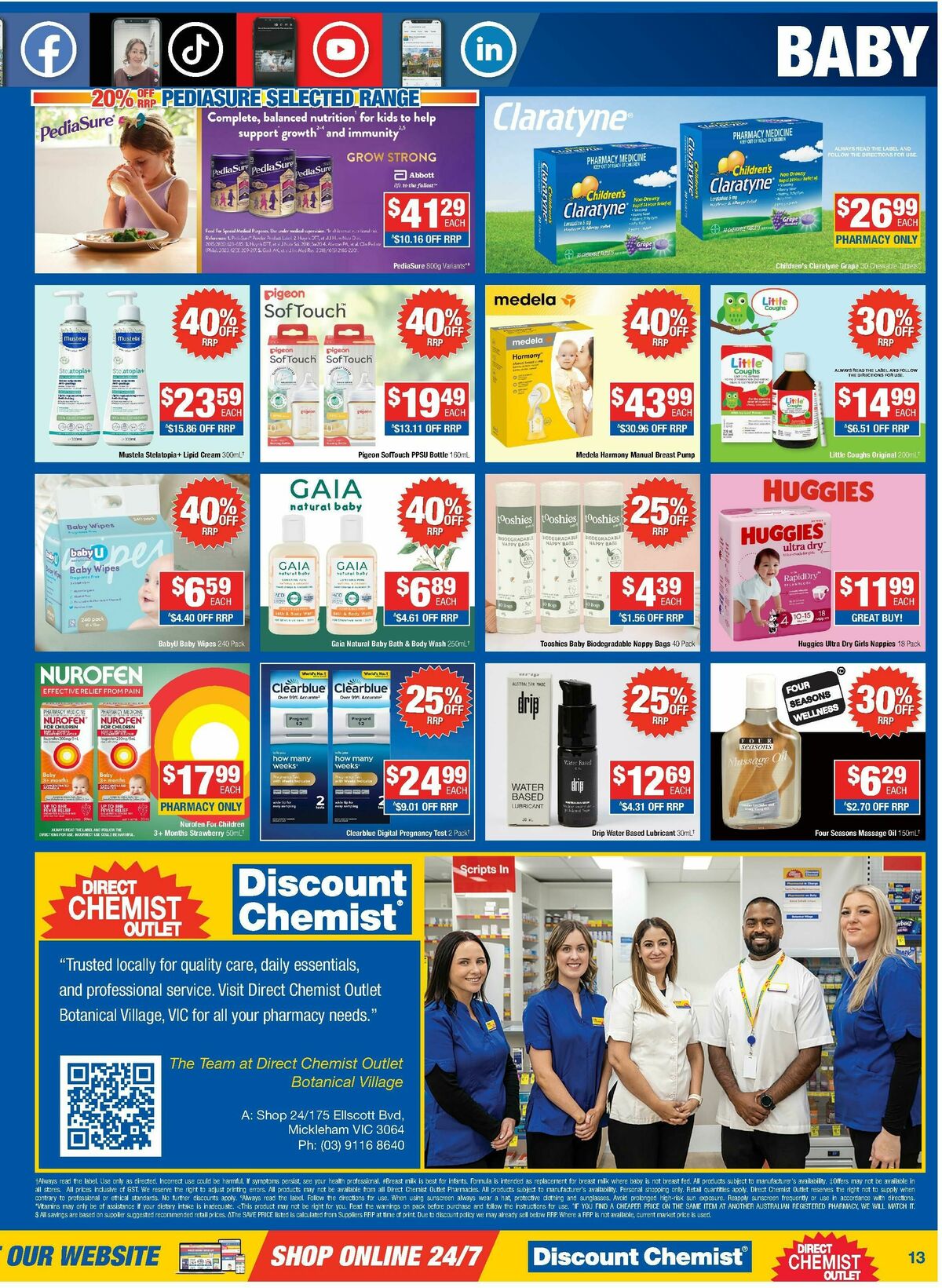 Direct Chemist Outlet Catalogues from 13 August