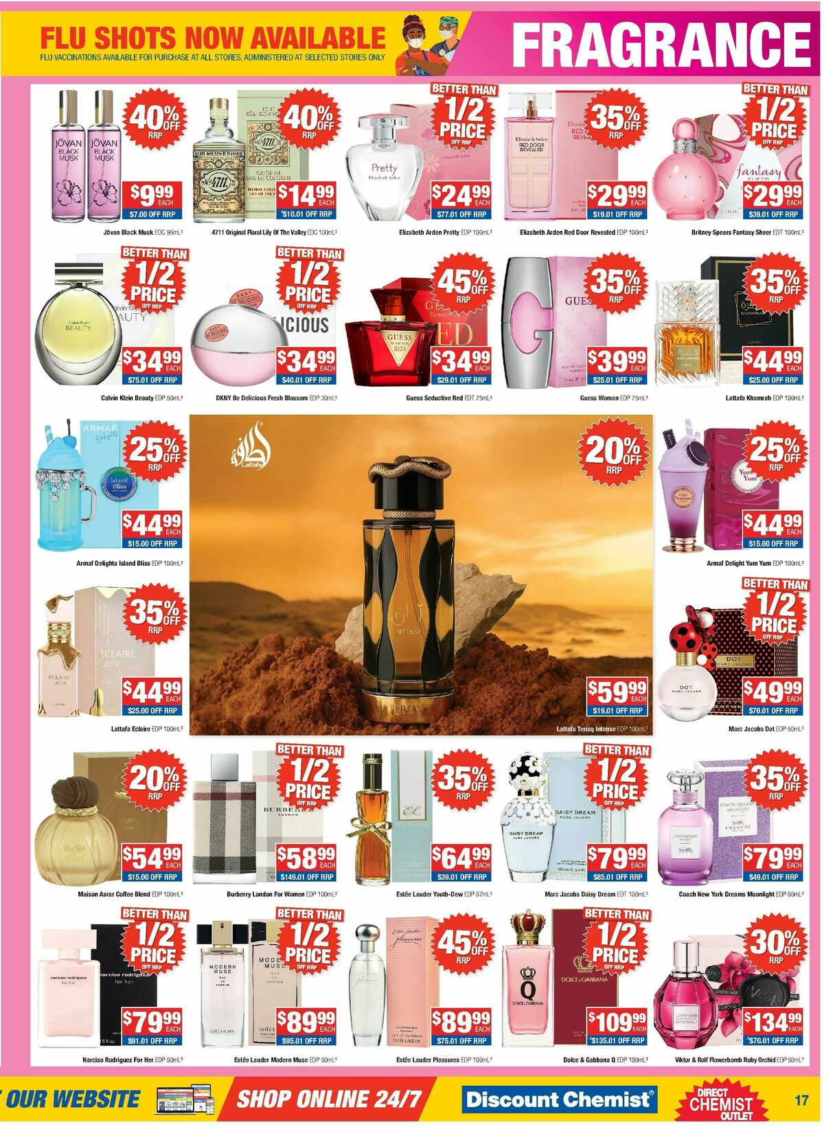 Direct Chemist Outlet Catalogues from 13 August
