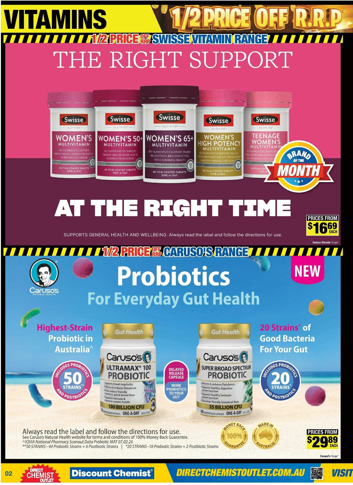 Direct Chemist Outlet Catalogues from 13 August