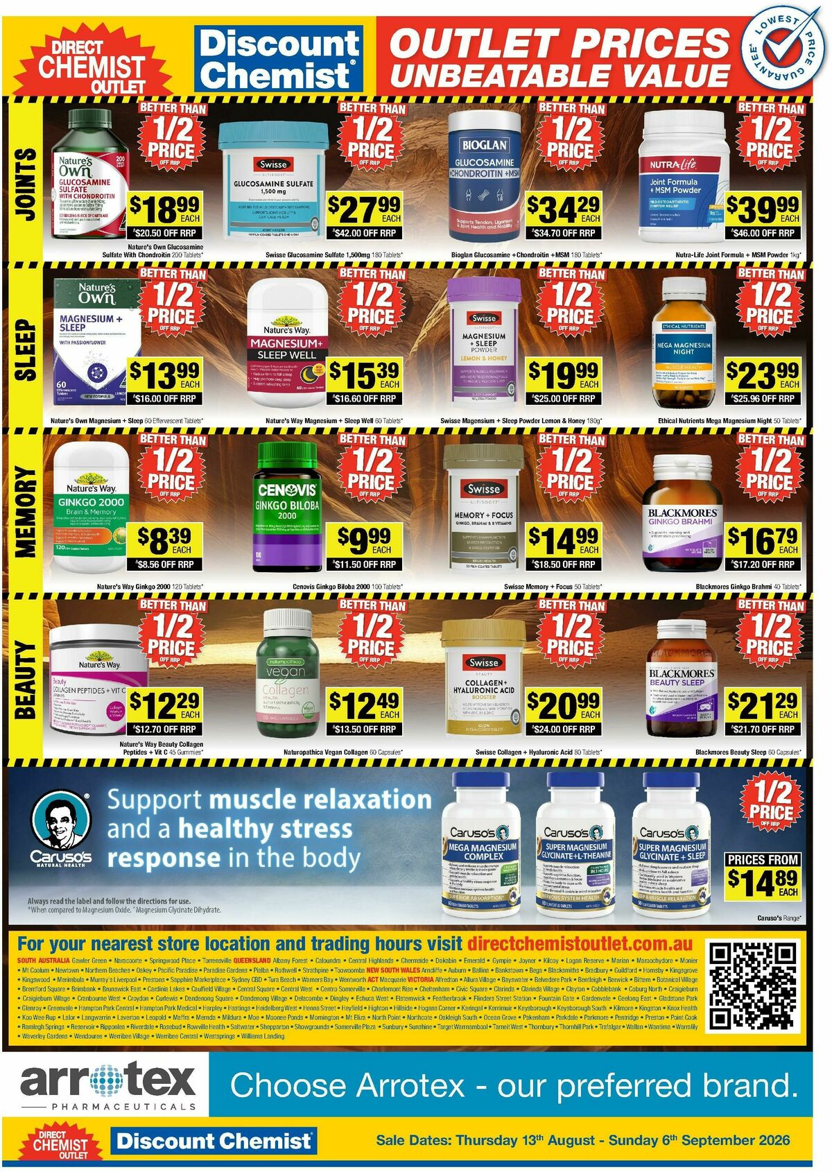 Direct Chemist Outlet Catalogues from 13 August