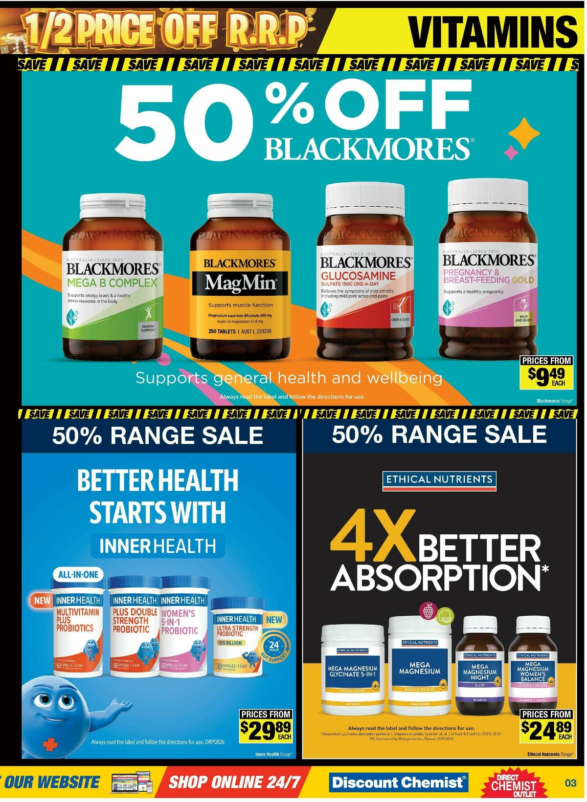 Direct Chemist Outlet Catalogues from 13 August