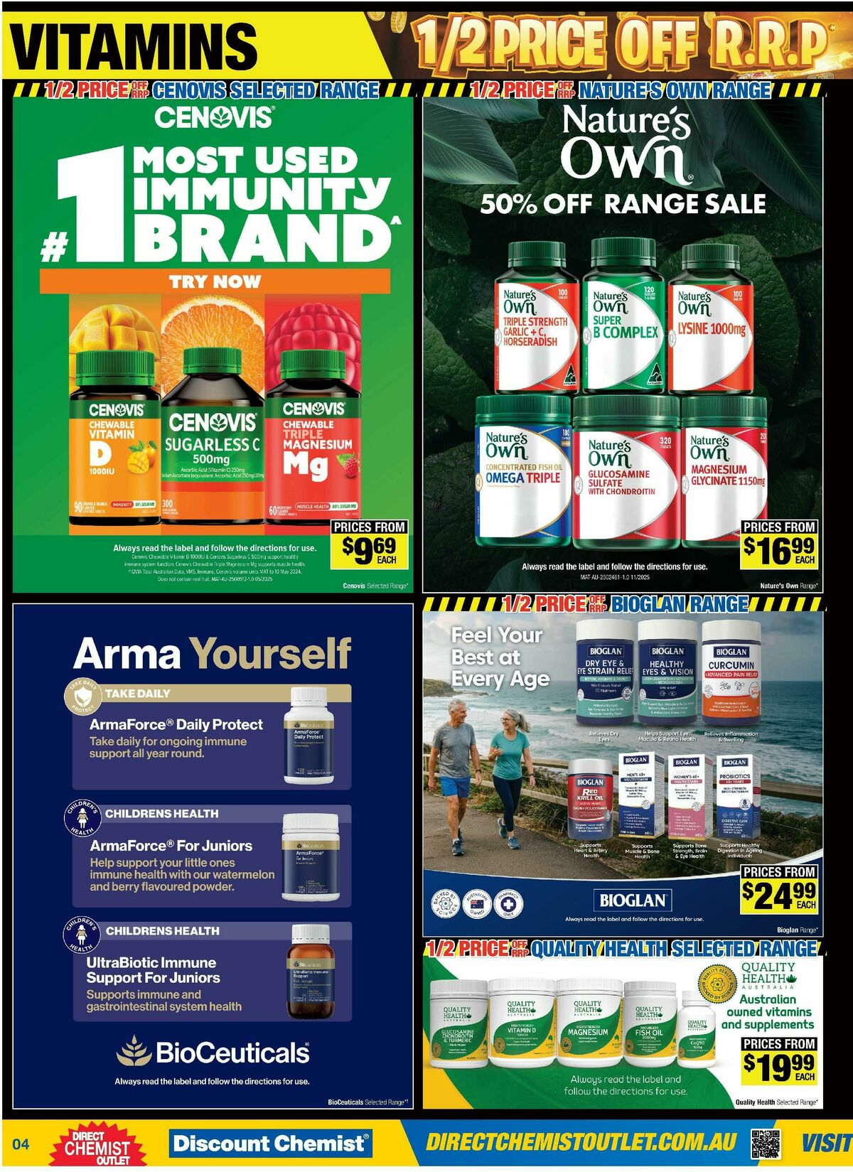 Direct Chemist Outlet Catalogues from 13 August