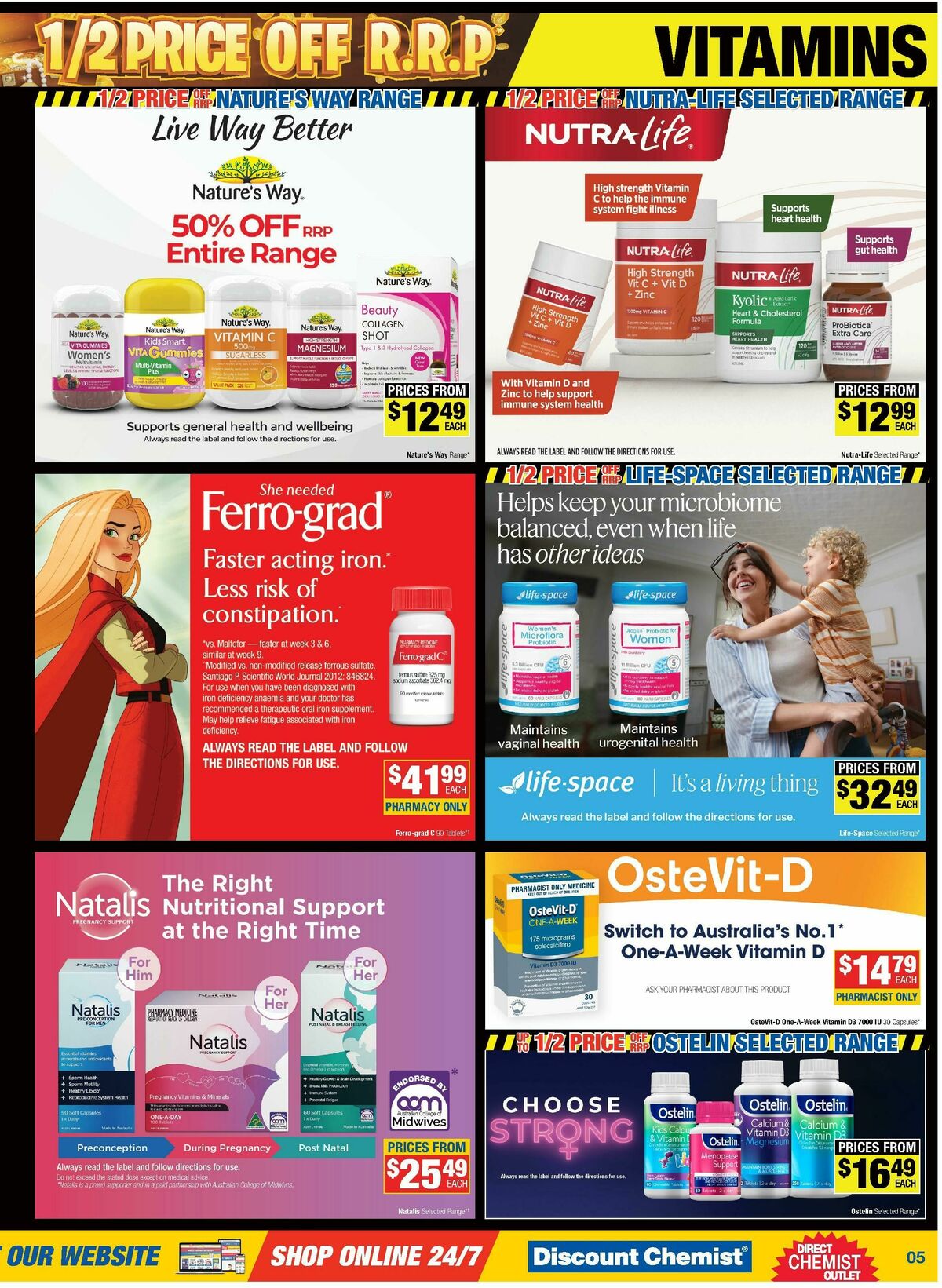 Direct Chemist Outlet Catalogues from 13 August