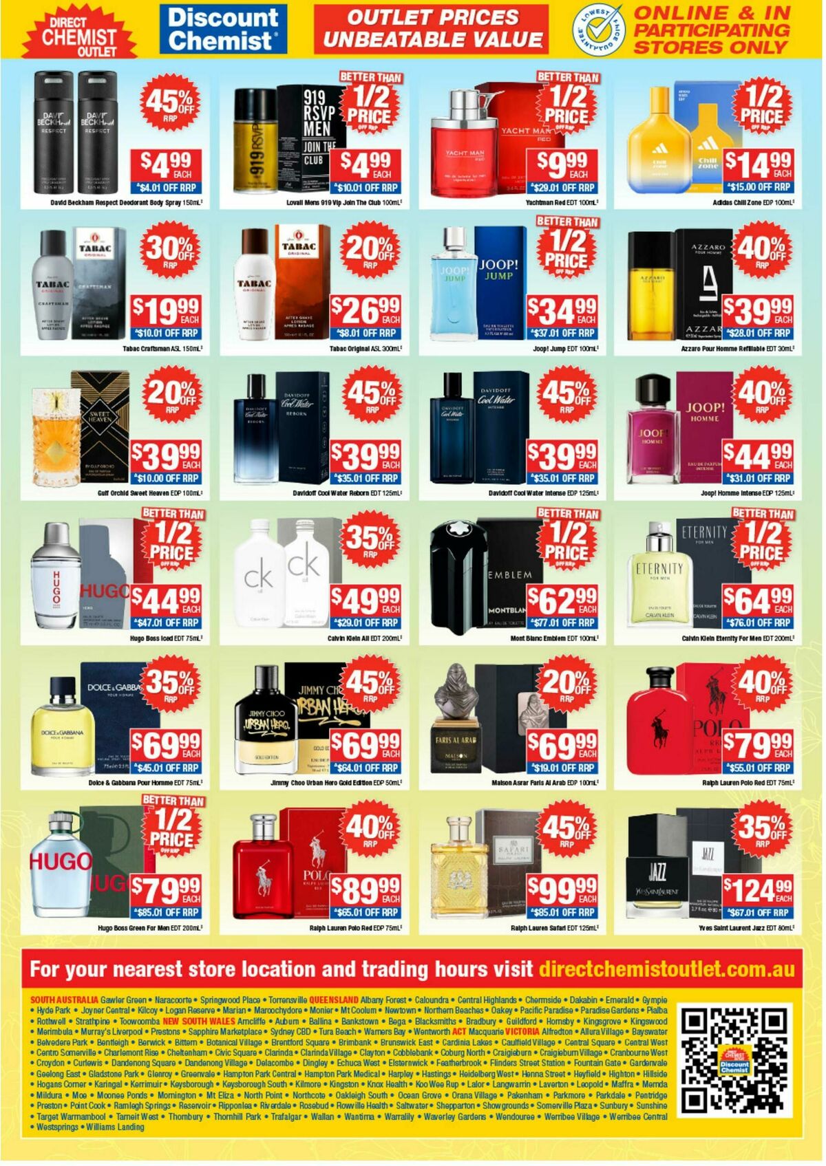 Direct Chemist Outlet Catalogues from 1 September