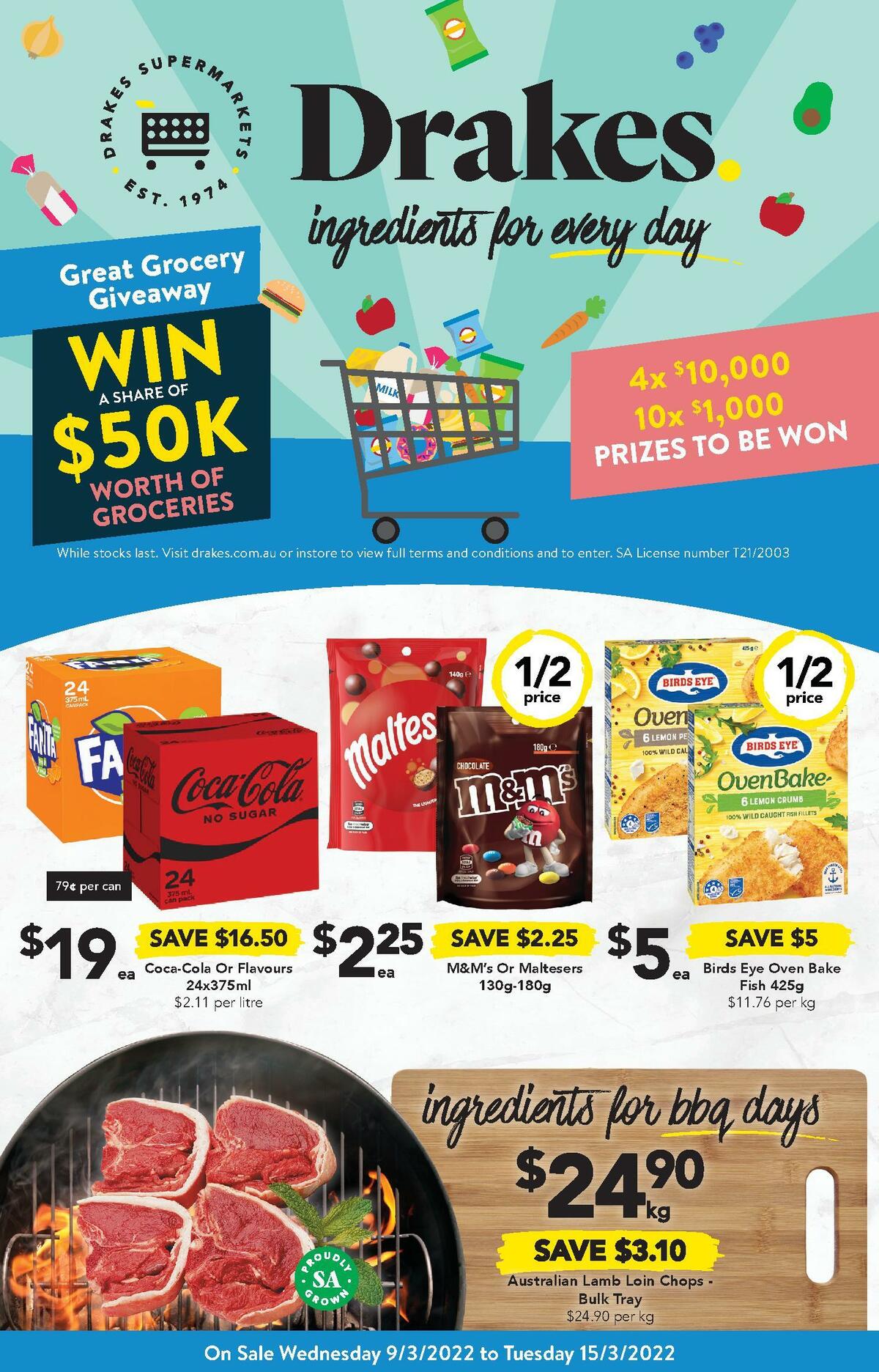 Drakes Catalogues from 9 March