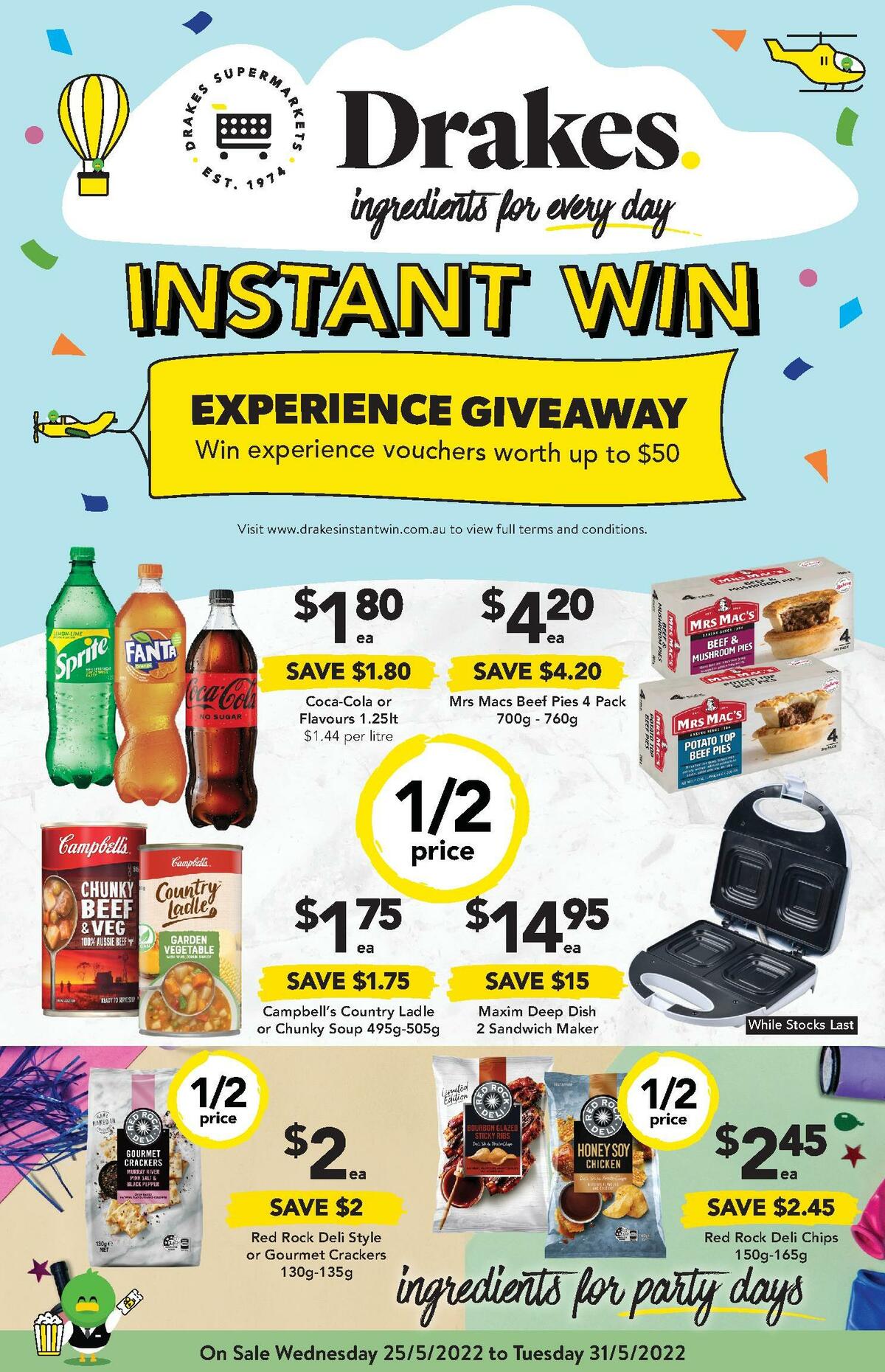 Drakes QLD Catalogues from 25 May