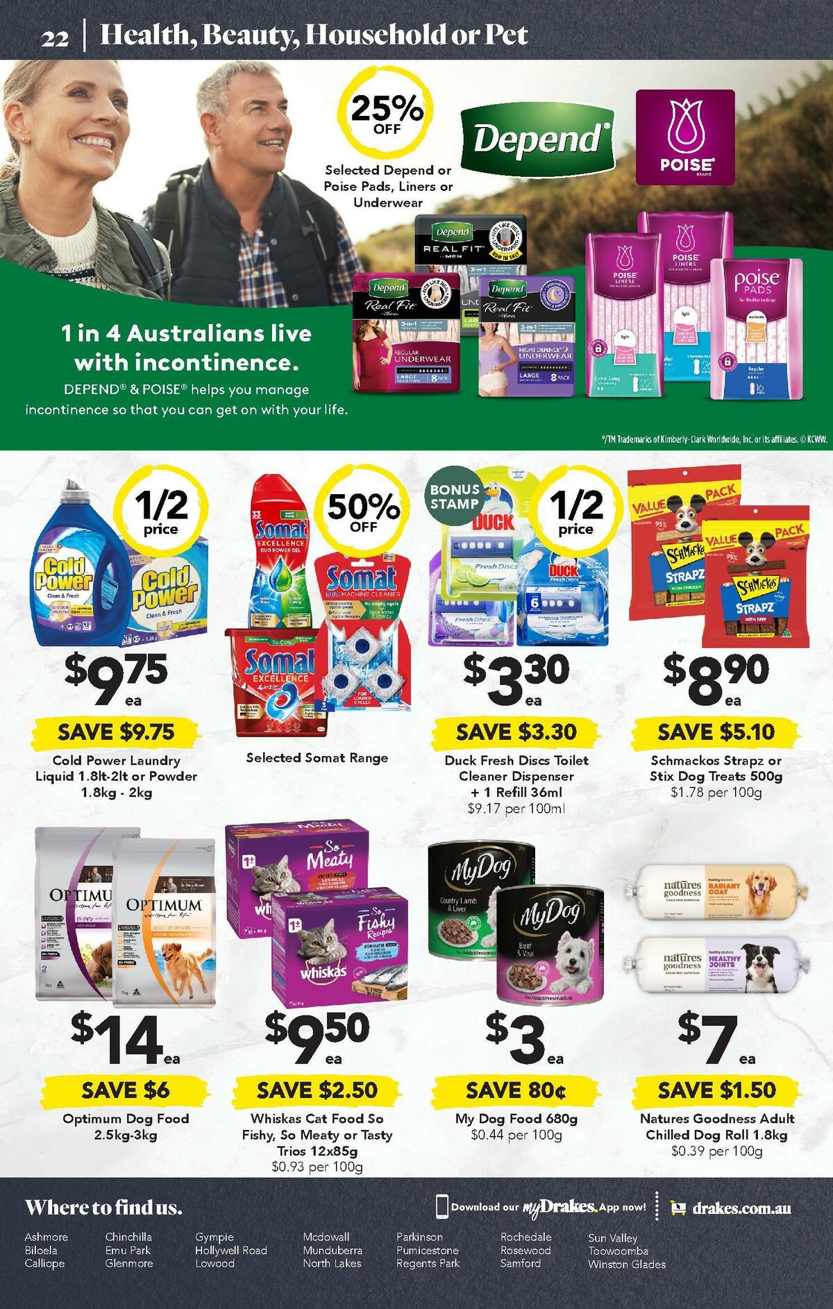 Drakes Queensland Catalogues from 22 June