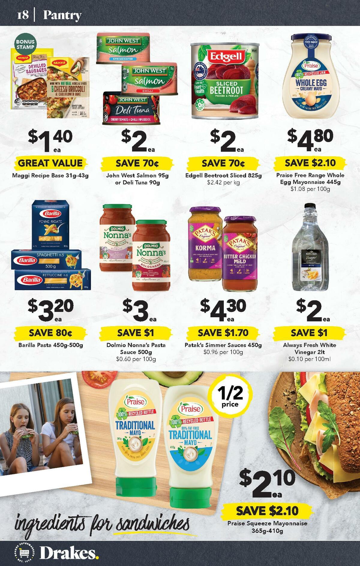 Drakes Catalogues from 3 August