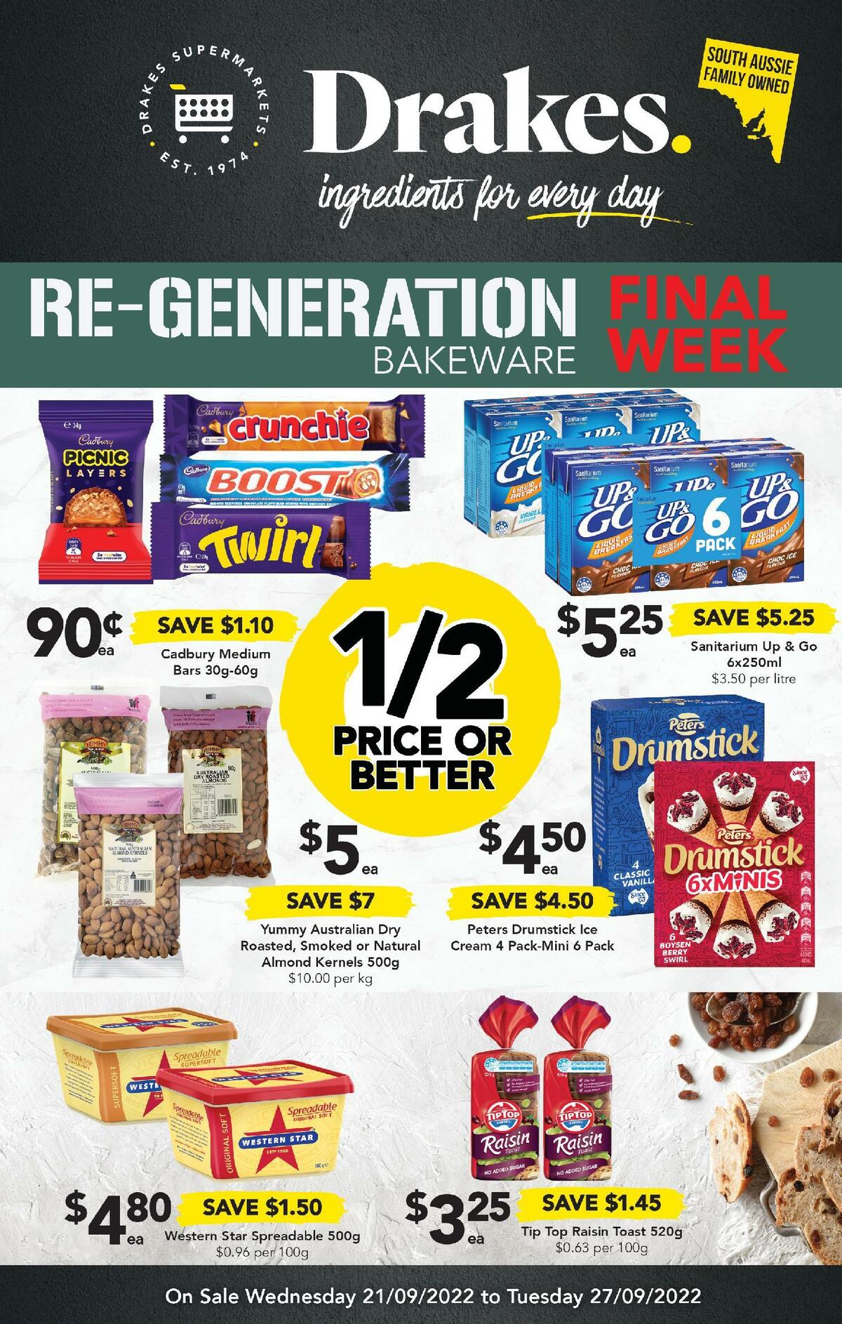 Drakes Catalogues from 21 September