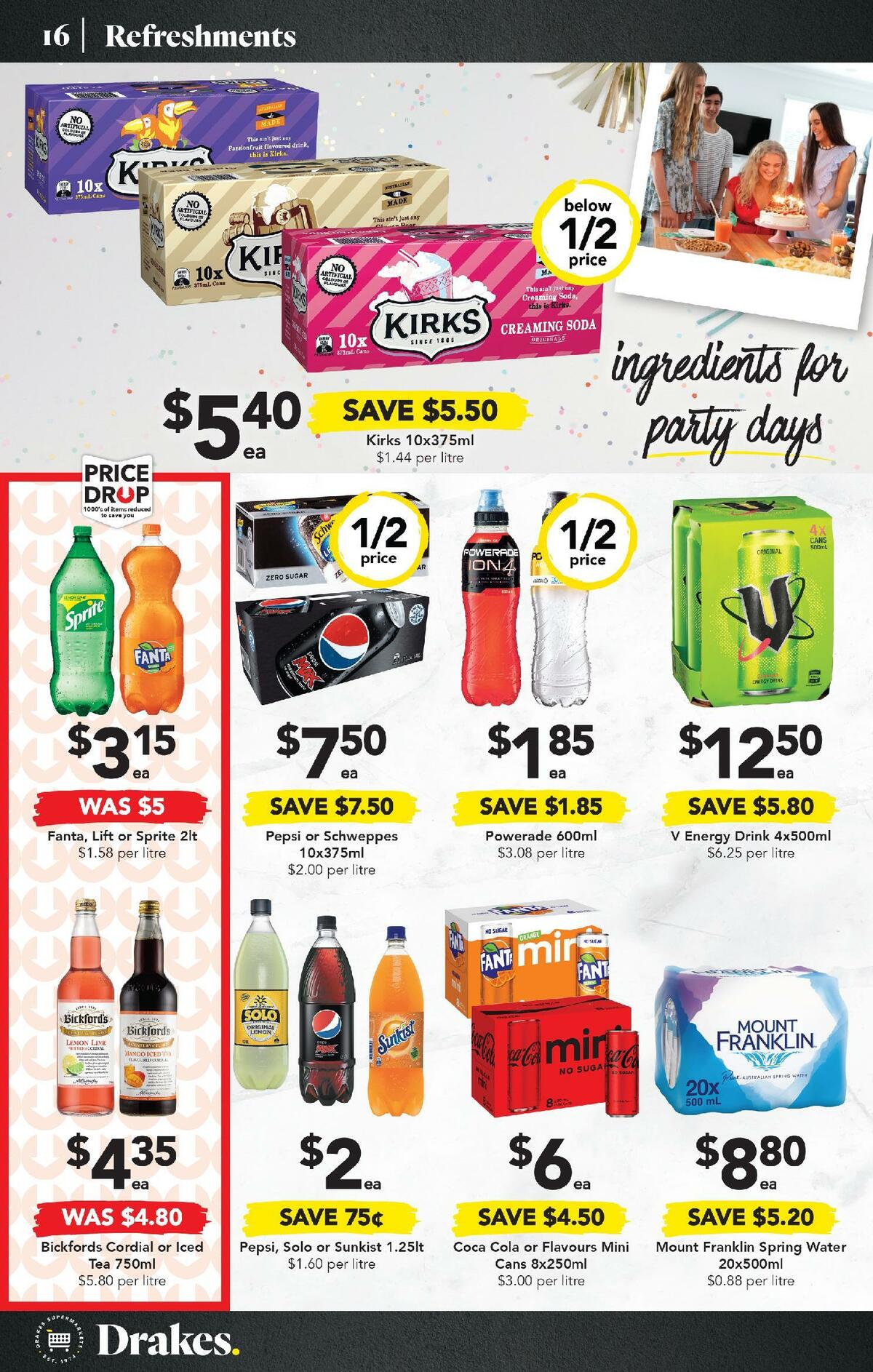 Drakes Catalogues from 21 September