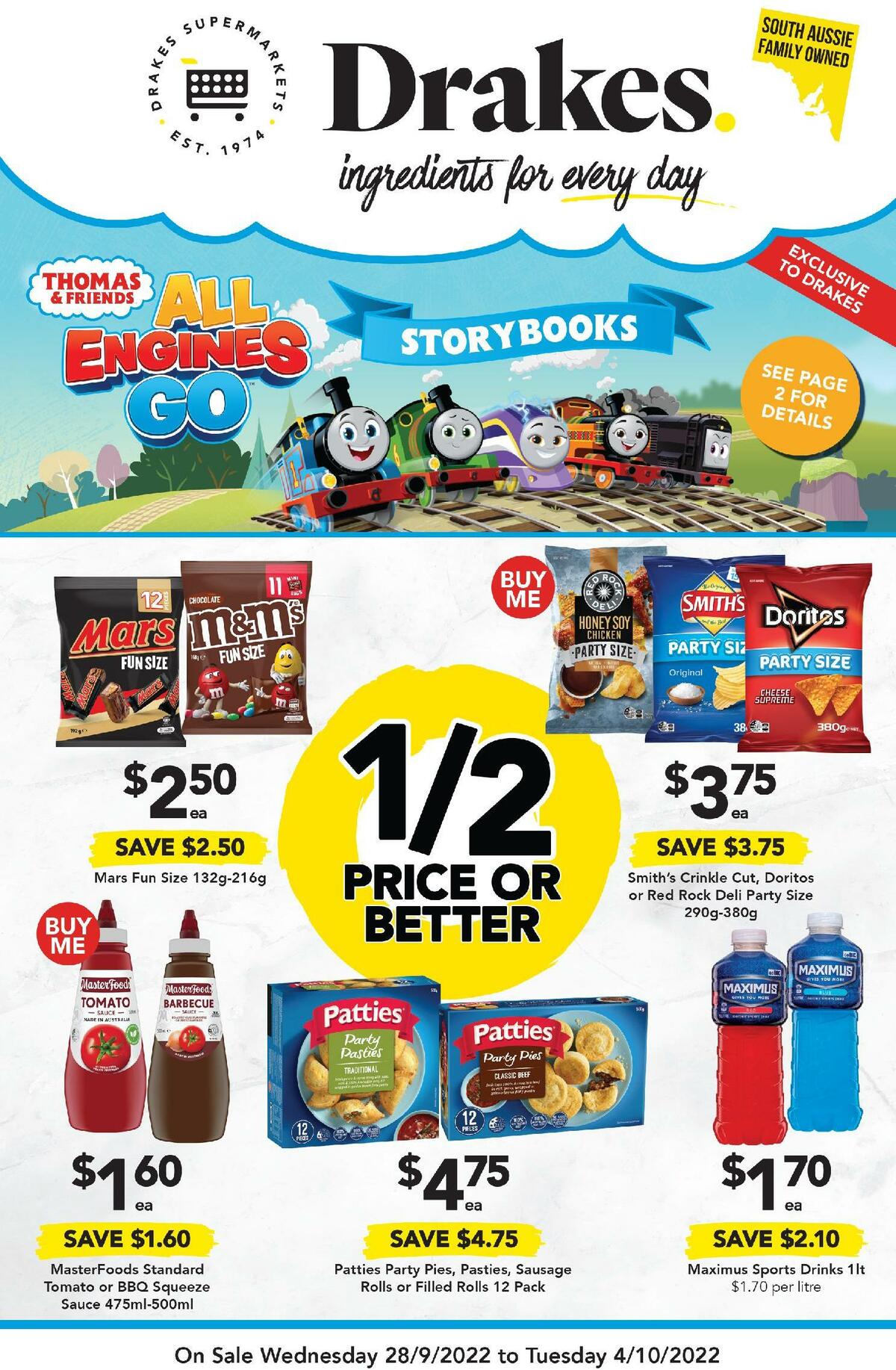 Drakes Catalogues from 28 September