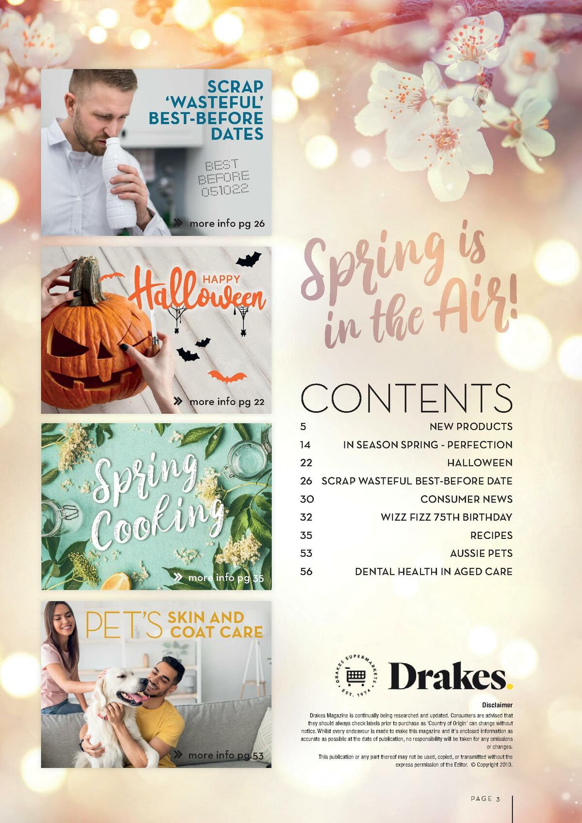 Drakes Magazine October/November Catalogues from 1 October