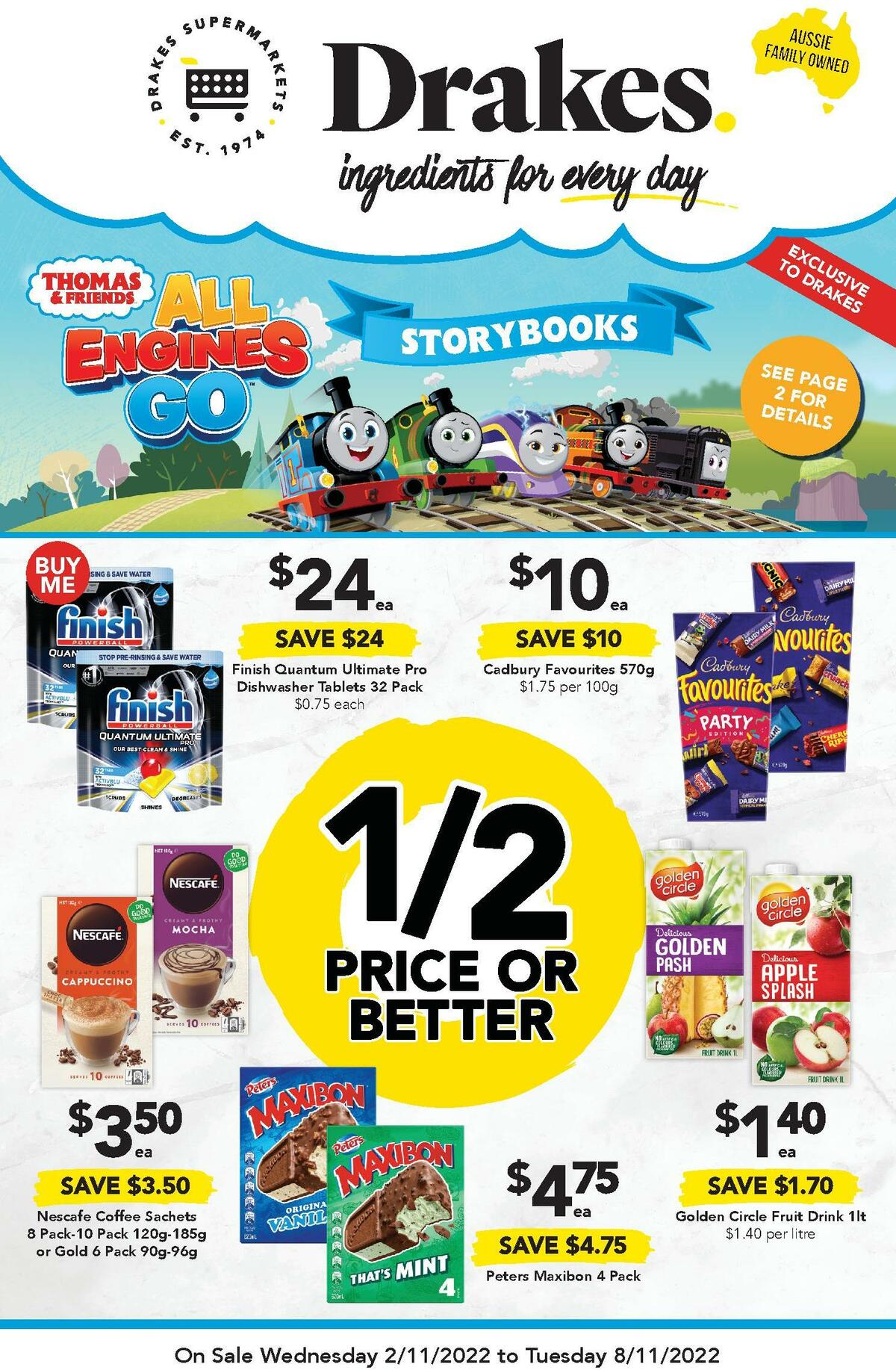 Drakes QLD Catalogues from 2 November