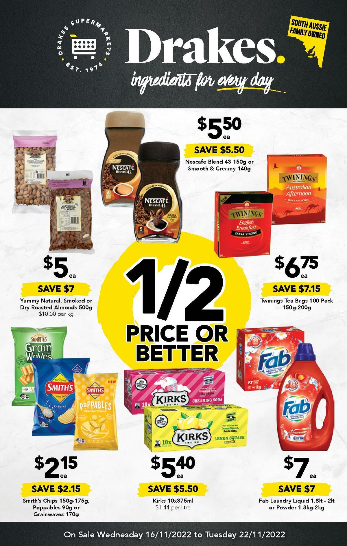 Drakes Catalogues from 16 November