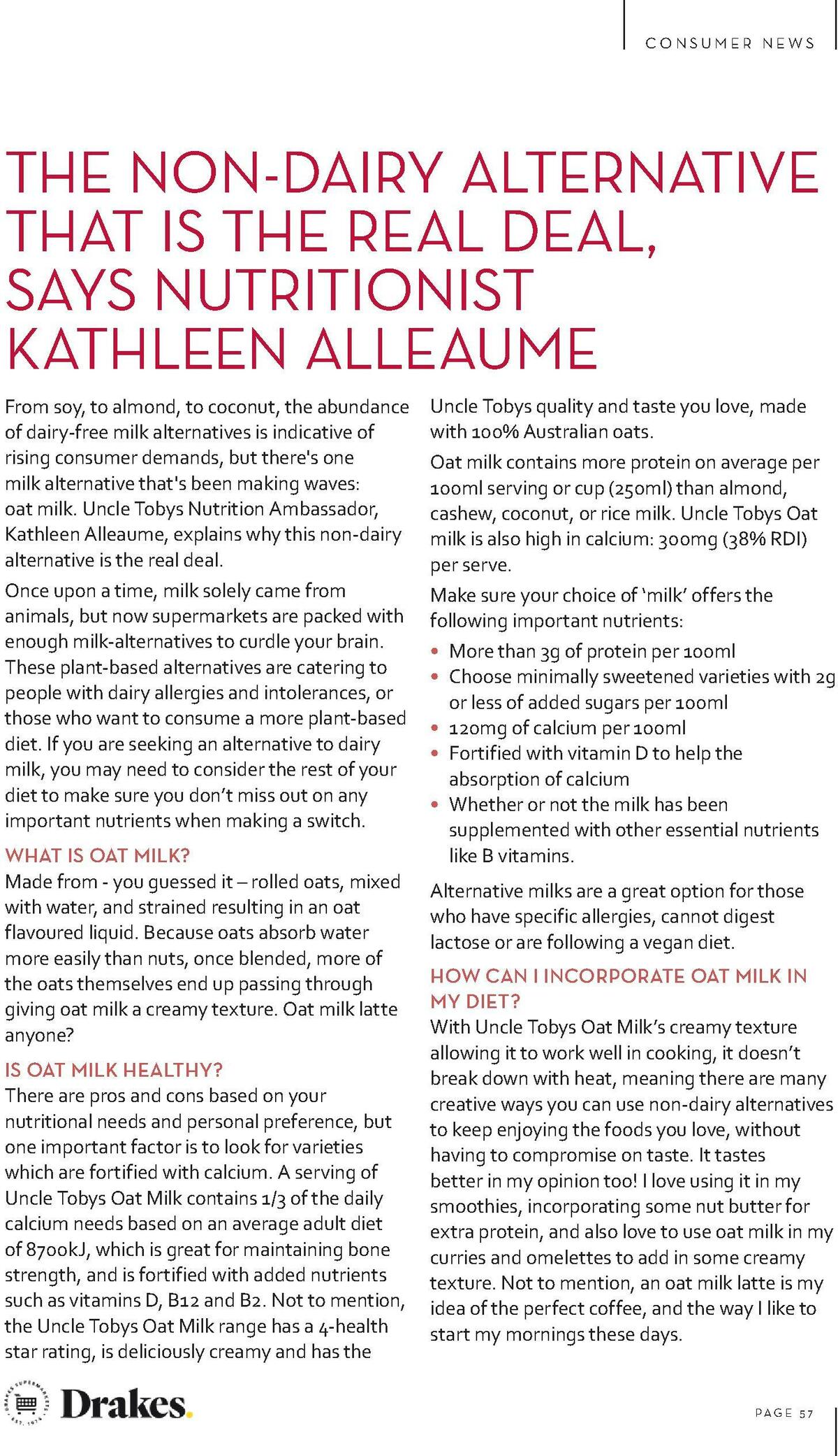 Drakes Magazine December Catalogues from 1 December