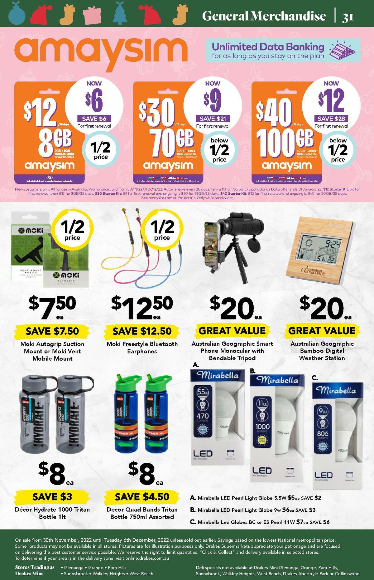 Drakes Catalogues from 30 November