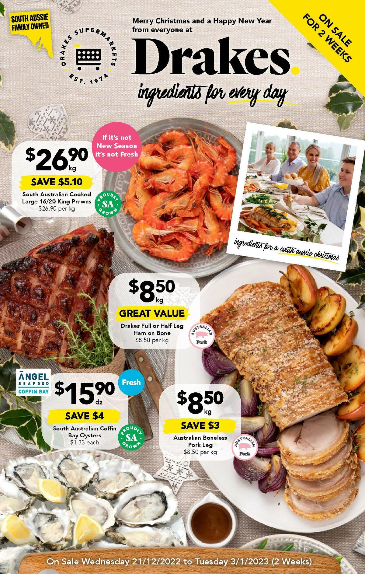 Drakes Catalogues from 21 December