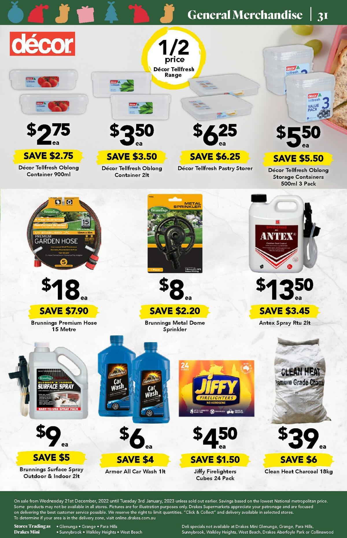 Drakes Catalogues from 21 December