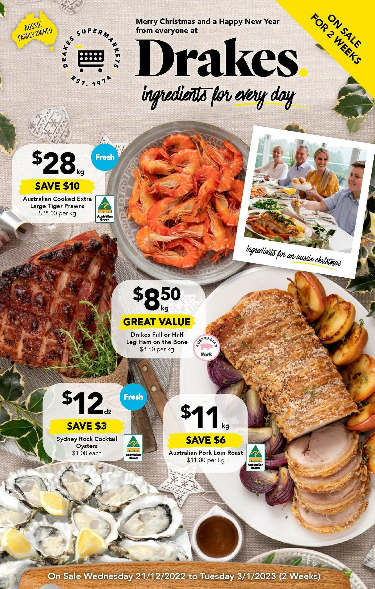 Drakes Queensland Catalogues from 21 December