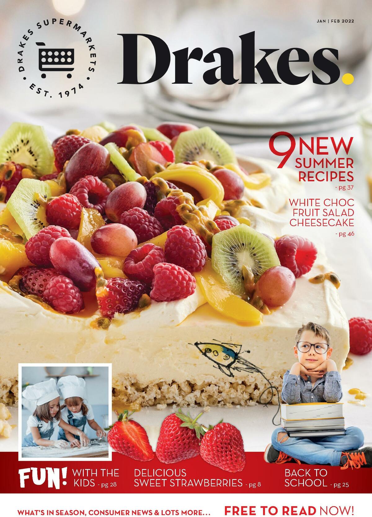 Drakes Magazine January/February Catalogues from 1 January