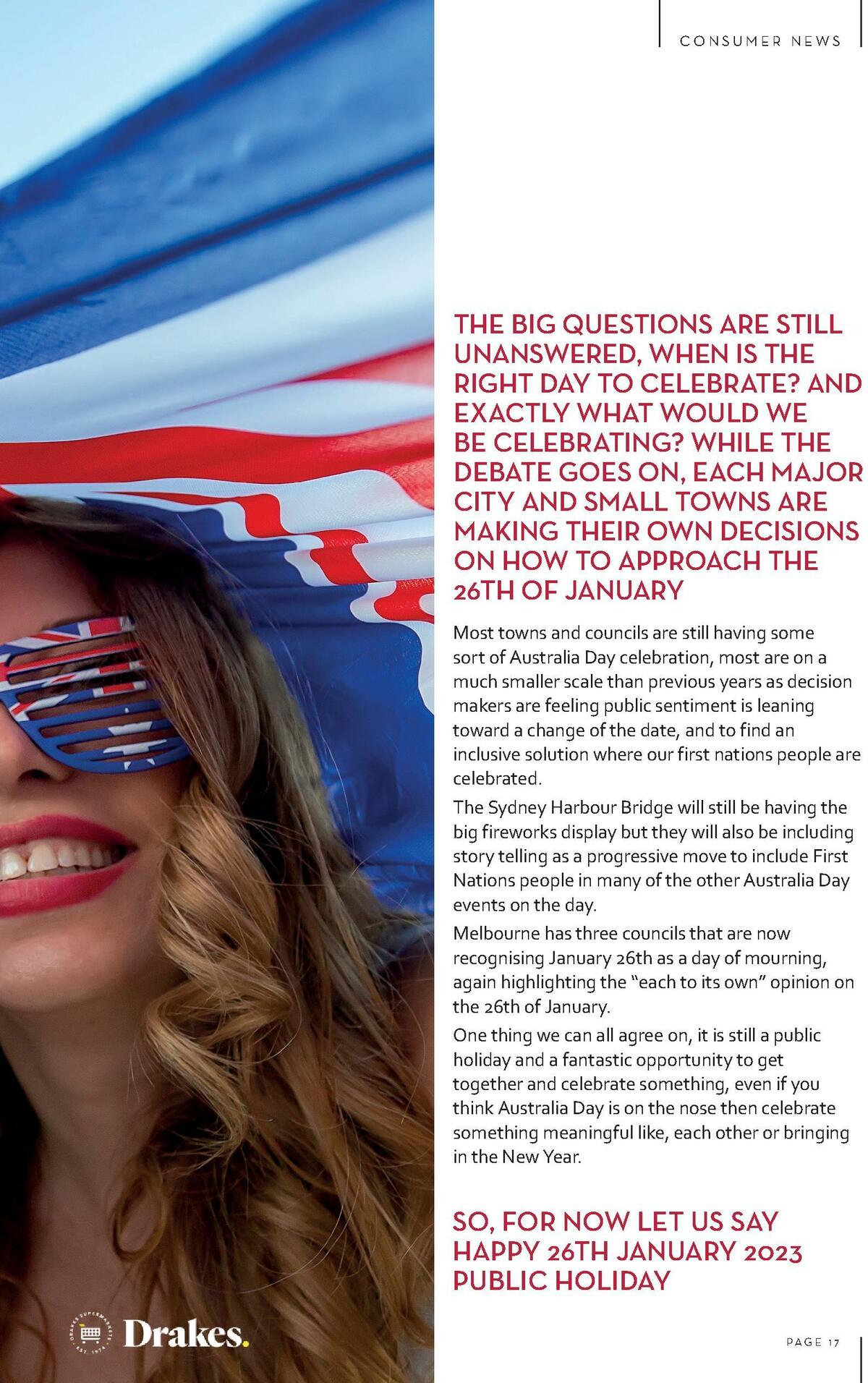 Drakes Magazine January/February Catalogues from 1 January