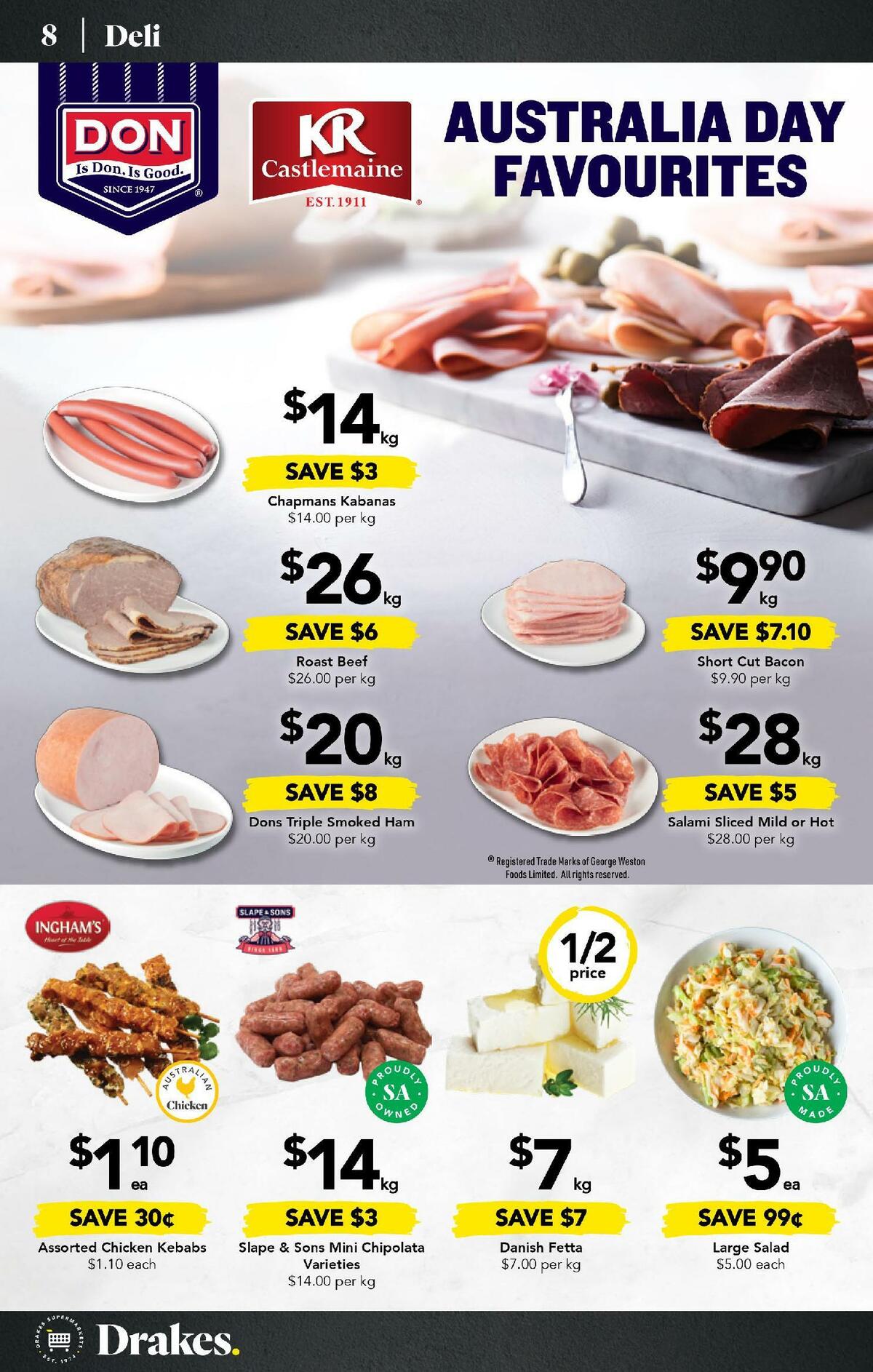 Drakes Catalogues from 18 January