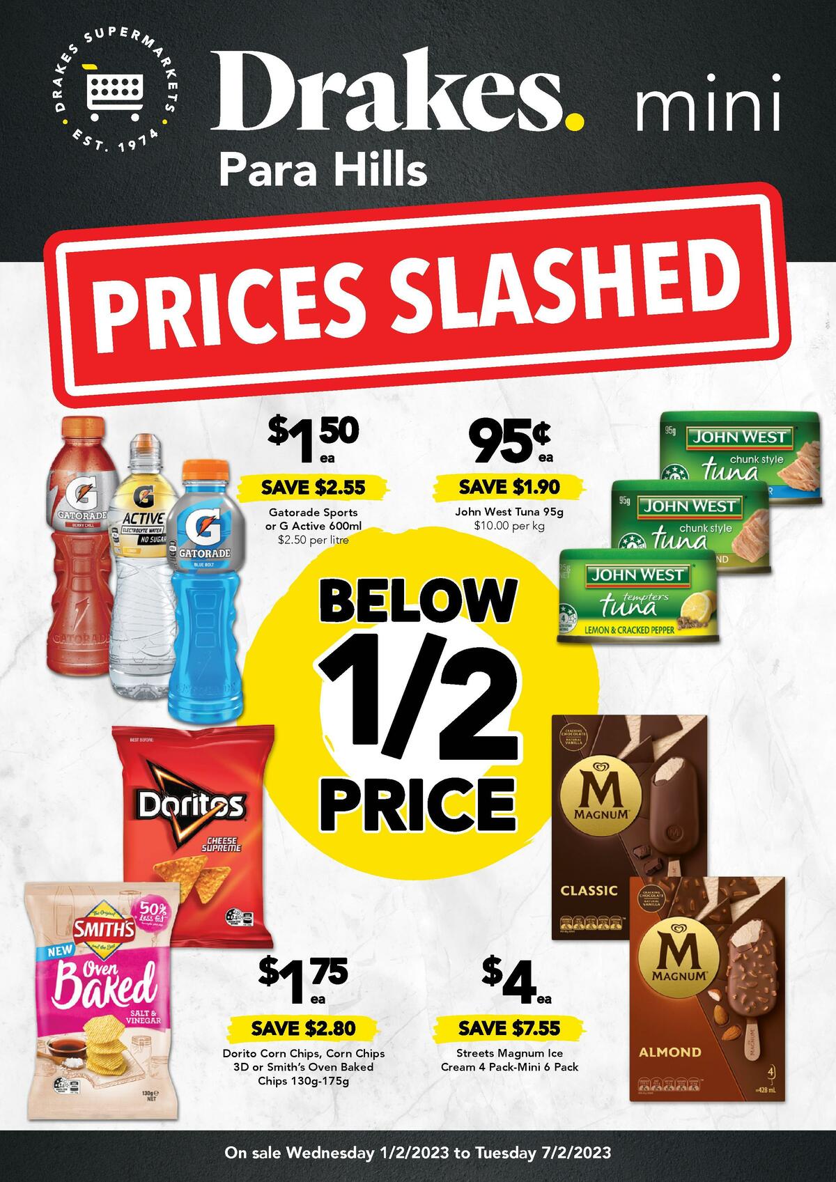 Drakes Para Hills Mini Catalogues from 1 February