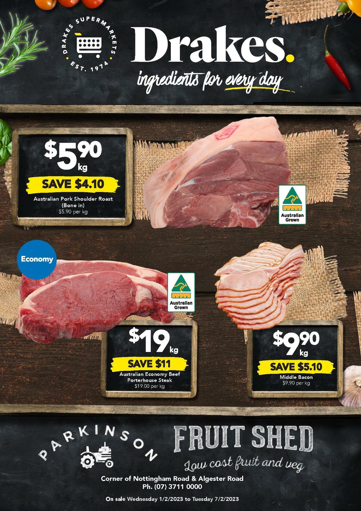 Drakes Parkinson Catalogues from 1 February