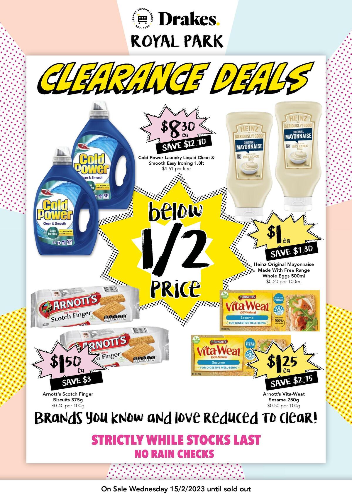 Drakes Royal Park - Clearance Catalogues from 15 February