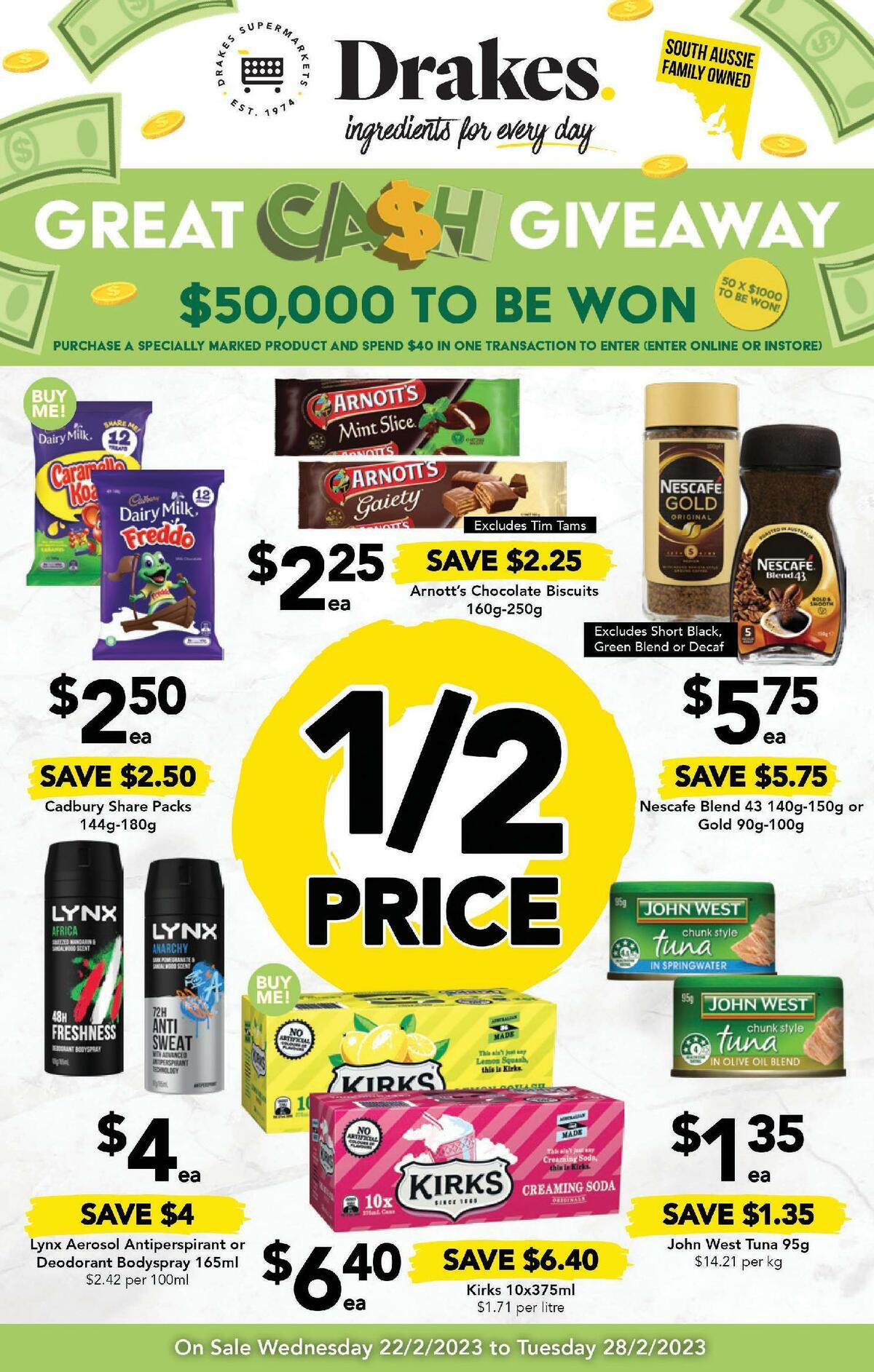 Drakes Catalogues from 22 February