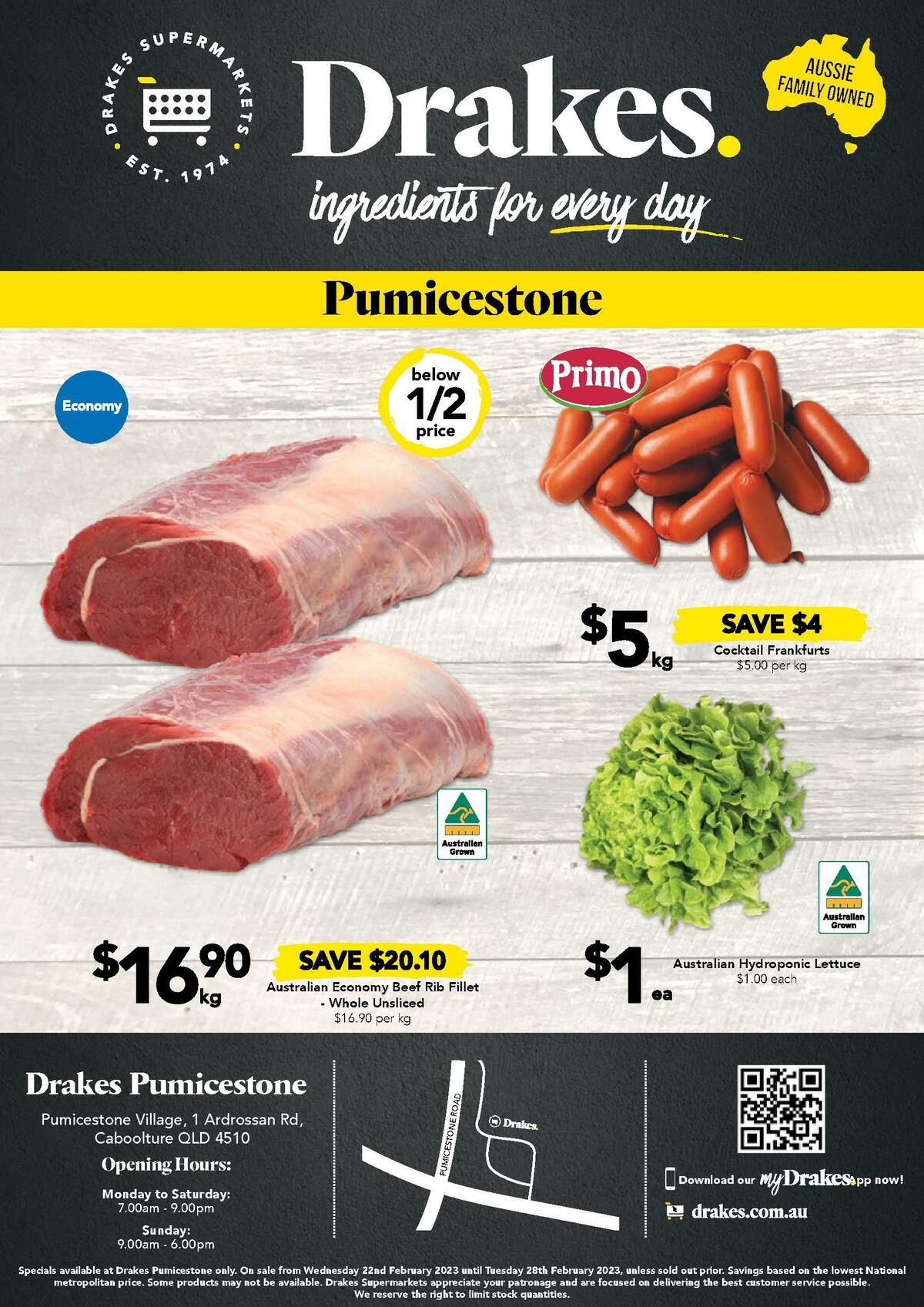 Drakes Pumicestone Catalogues from 22 February