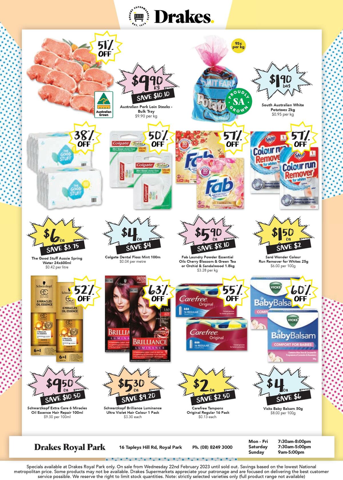 Drakes Royal Park Catalogues from 22 February