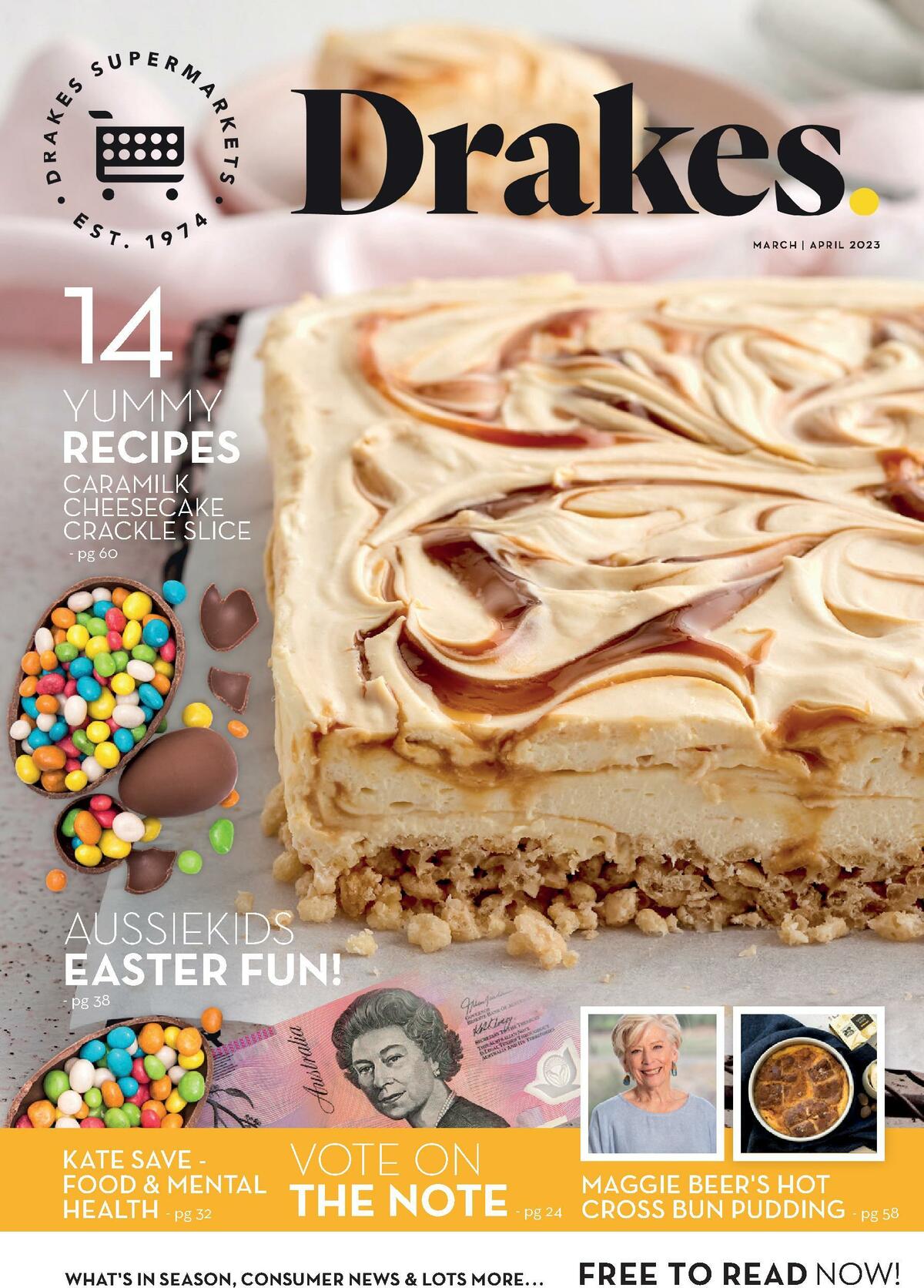Drakes Magazine March/April Catalogues from 1 March