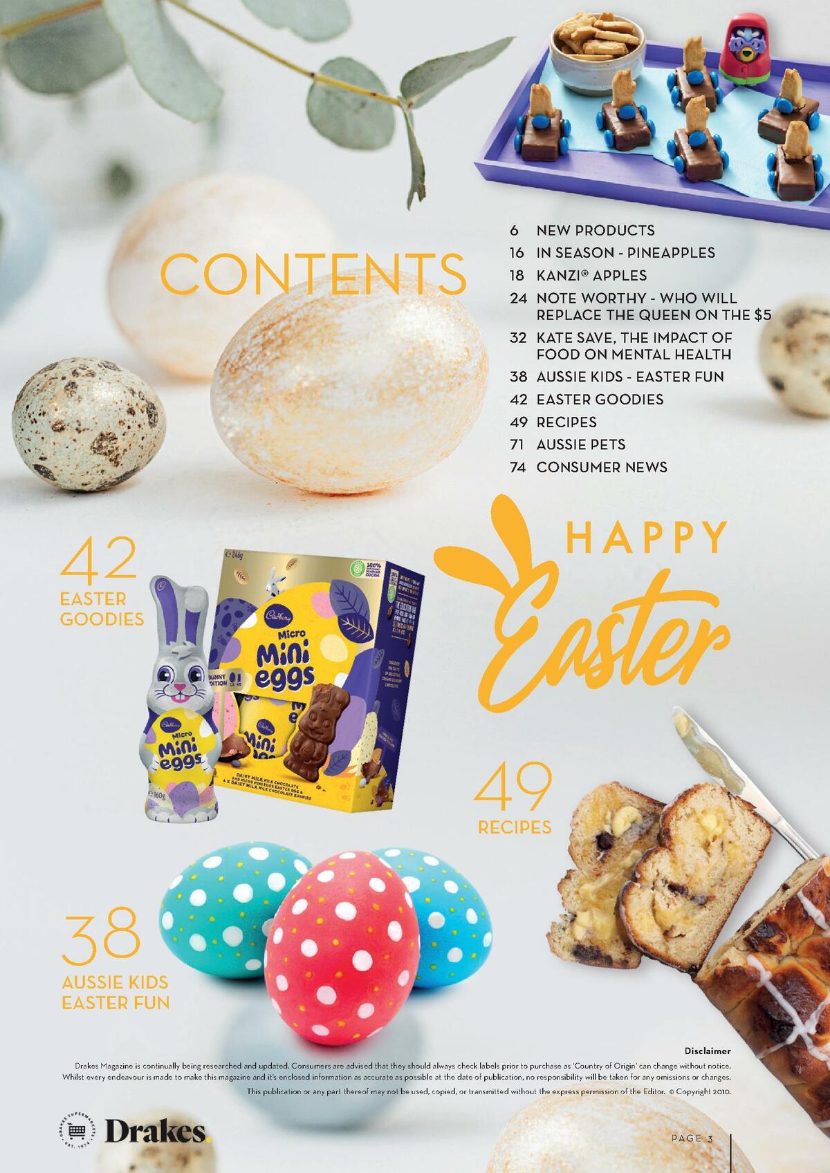 Drakes Magazine March/April Catalogues from 1 March