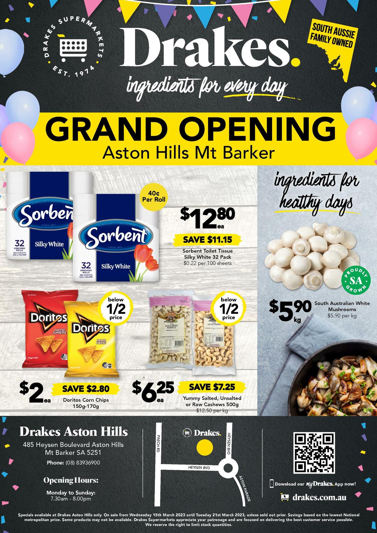 Drakes Aston Hills Catalogues from 15 March