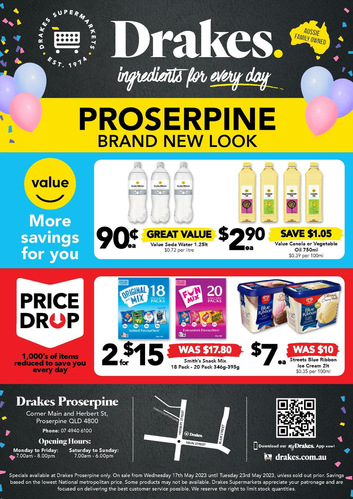 Drakes Proserpine Catalogues from 17 May