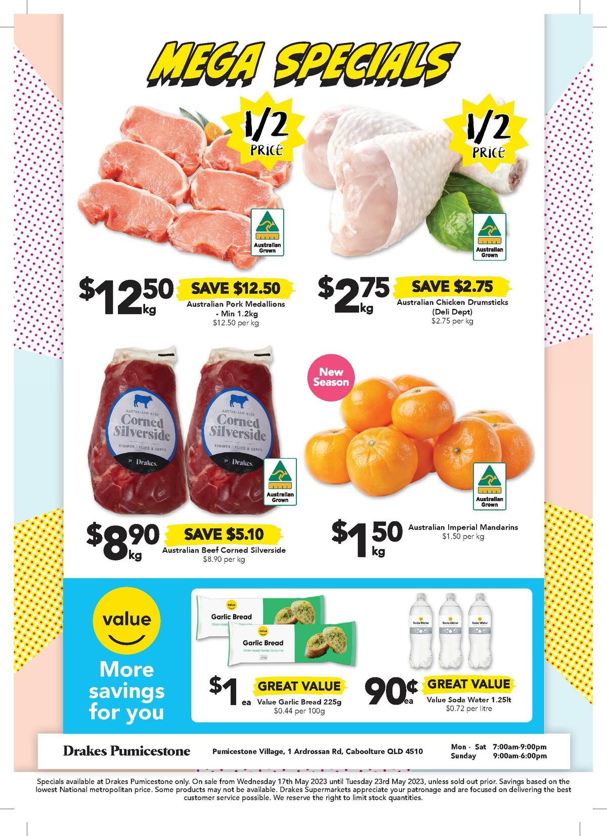 Drakes Pumicestone Catalogues from 17 May