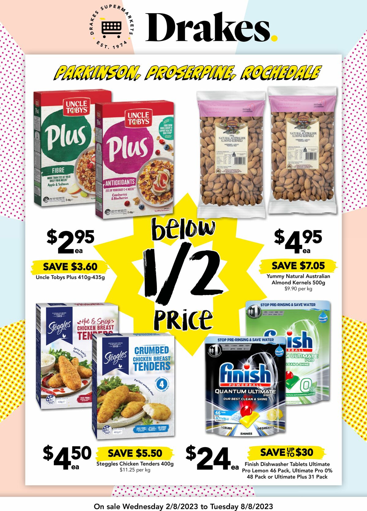 Drakes Parkinson, Rochedale & Proserpine Catalogues from 2 August