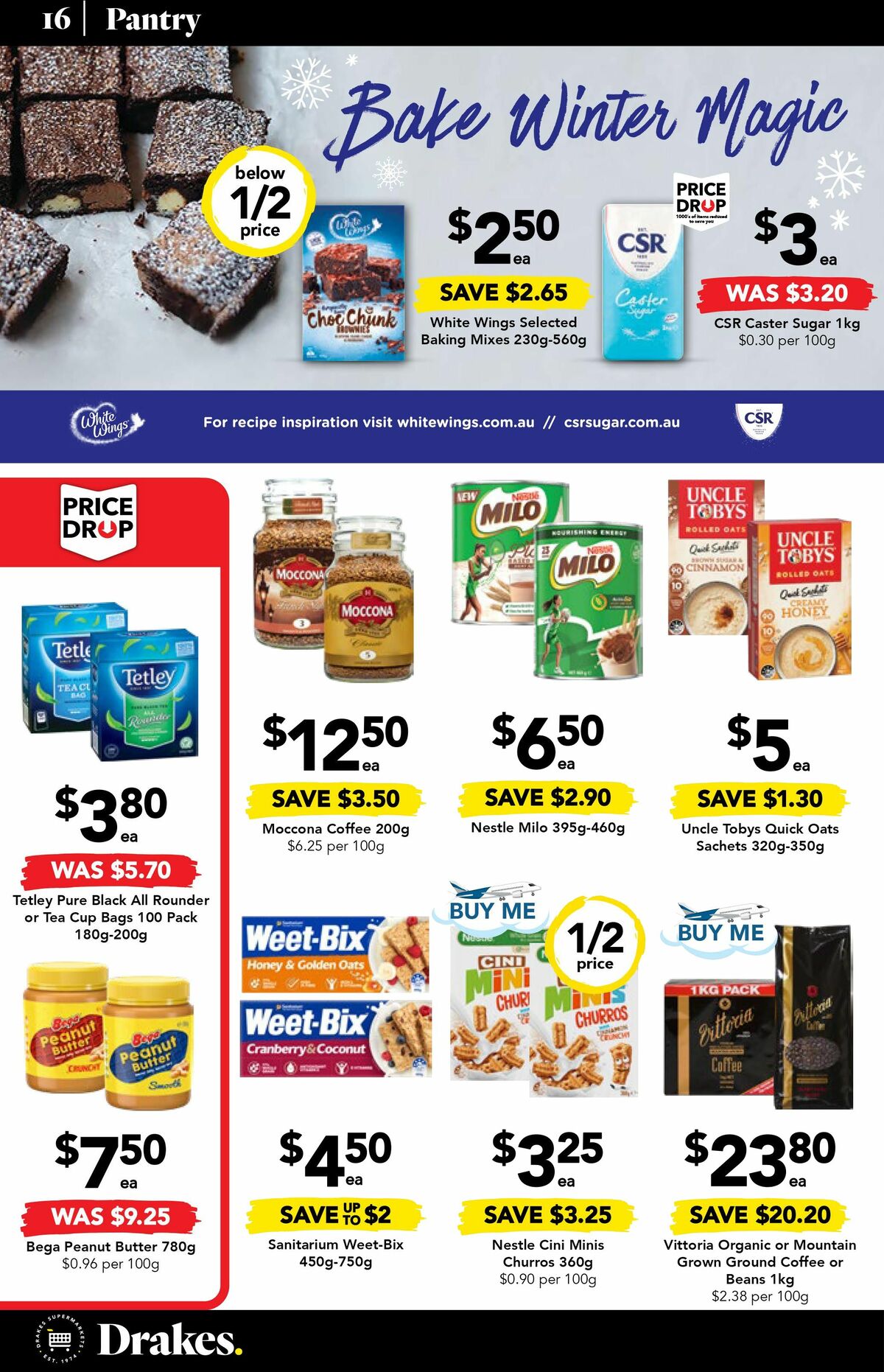 Drakes Catalogues from 9 August