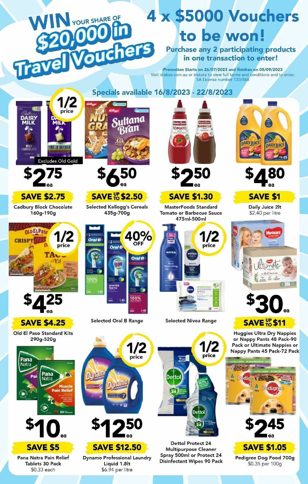 Drakes Catalogues from 16 August