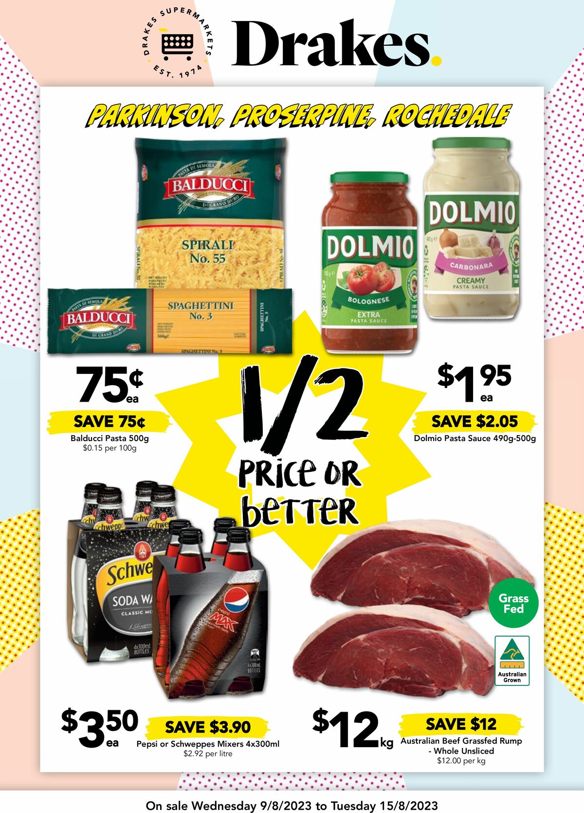 Drakes Parkinson, Rochedale & Proserpine Catalogues from 9 August