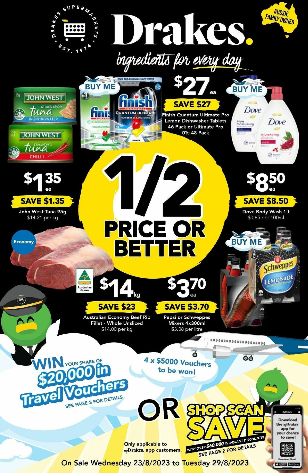 Drakes Queensland Catalogues from 23 August