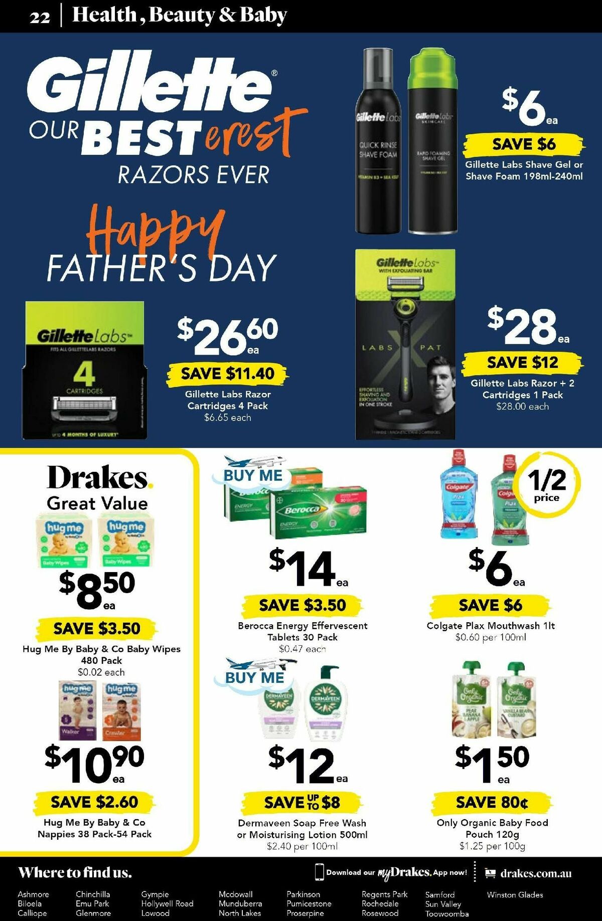 Drakes Queensland Catalogues from 23 August