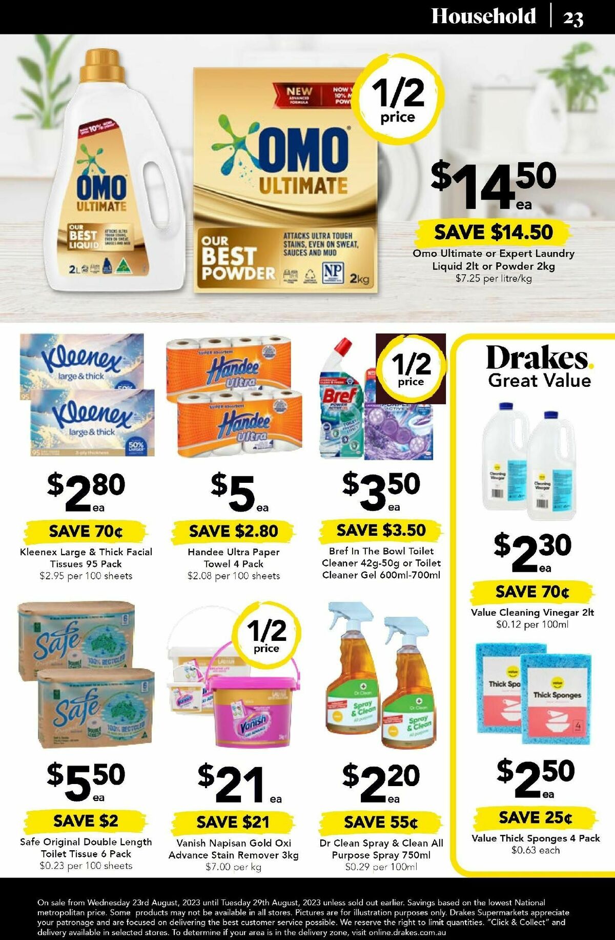 Drakes Queensland Catalogues from 23 August