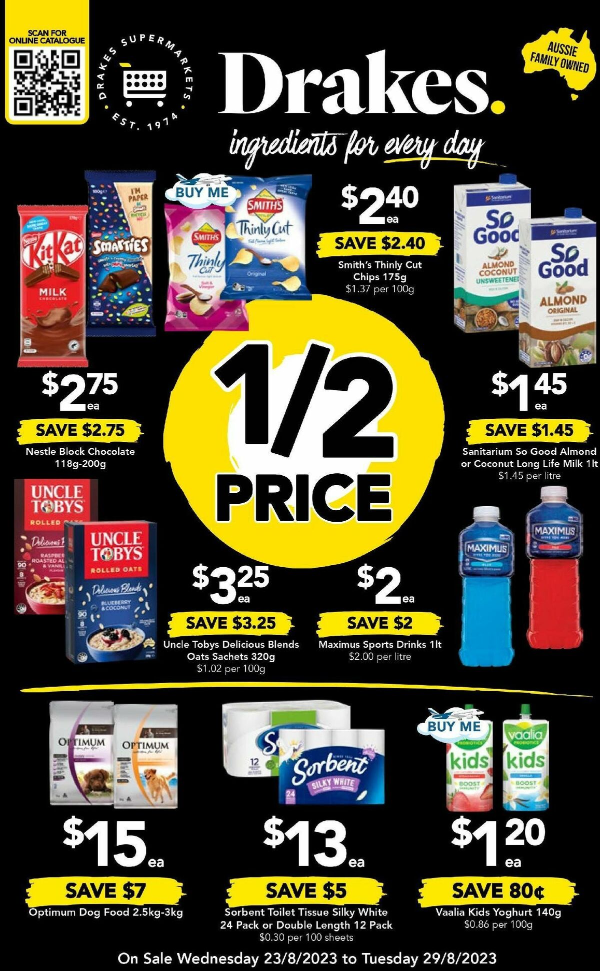 Drakes Queensland Catalogues from 23 August