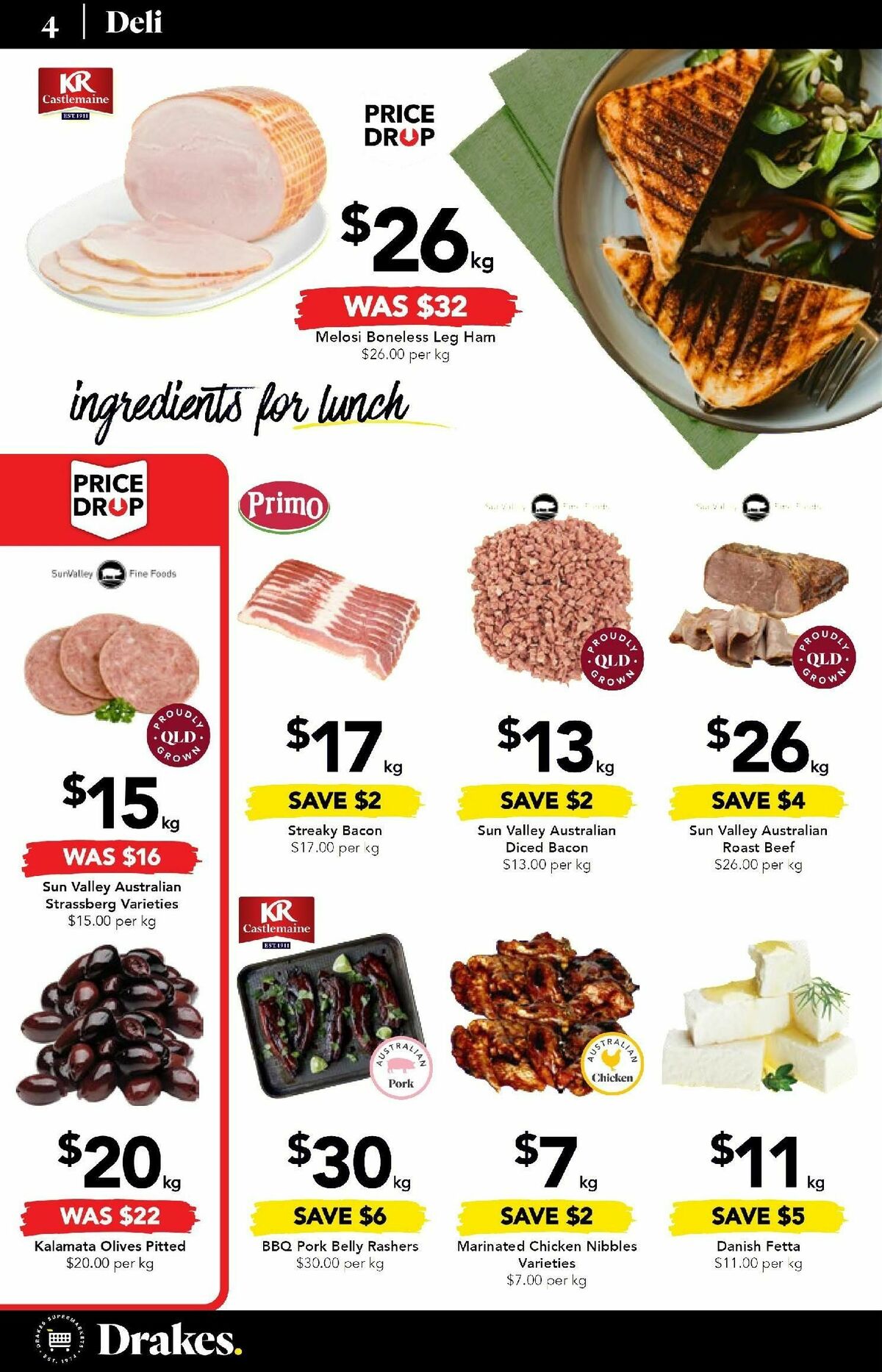 Drakes Queensland Catalogues from 23 August